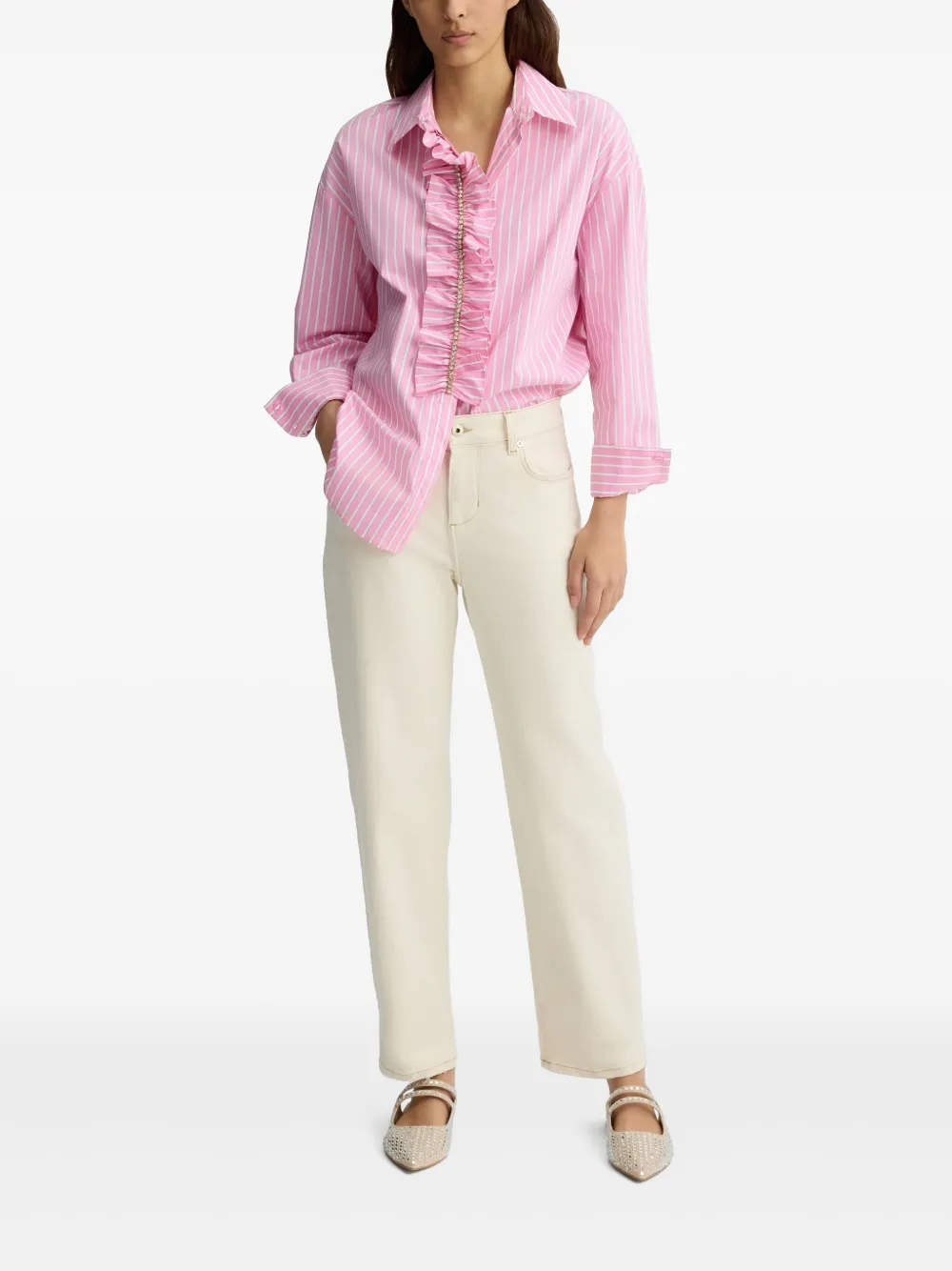 liujo LIU JO Boyfriend jeans - Beige