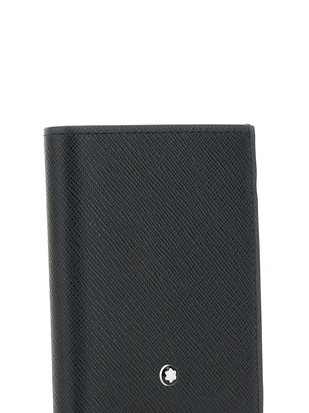 Montblanc Portemonnee met logoplakkaat Zwart