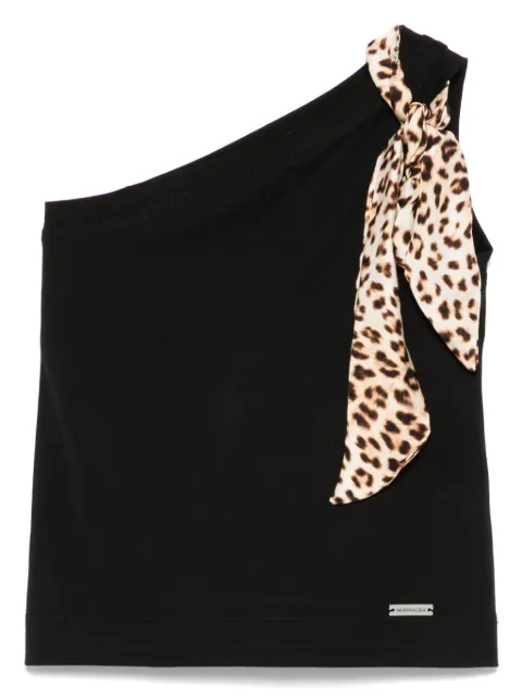 Monnalisa bow-detailed top