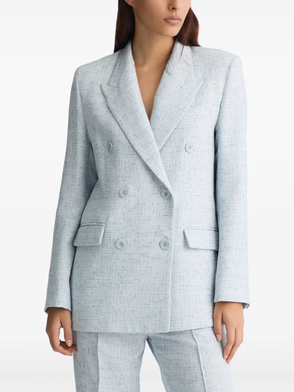 LIU JO Blazer met dubbele rij knopen Blauw