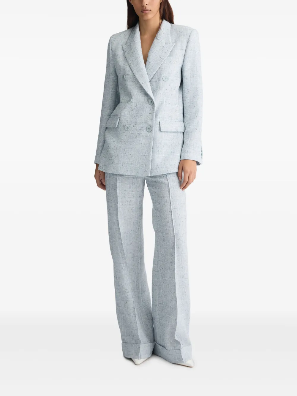 LIU JO Blazer met dubbele rij knopen Blauw