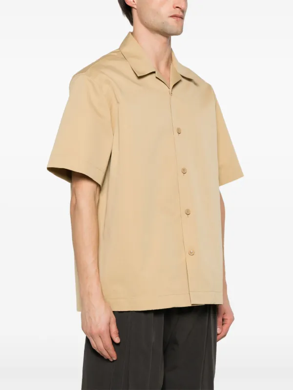 Jil Sander short-sleeve Shirt | Neutrals | FARFETCH IN