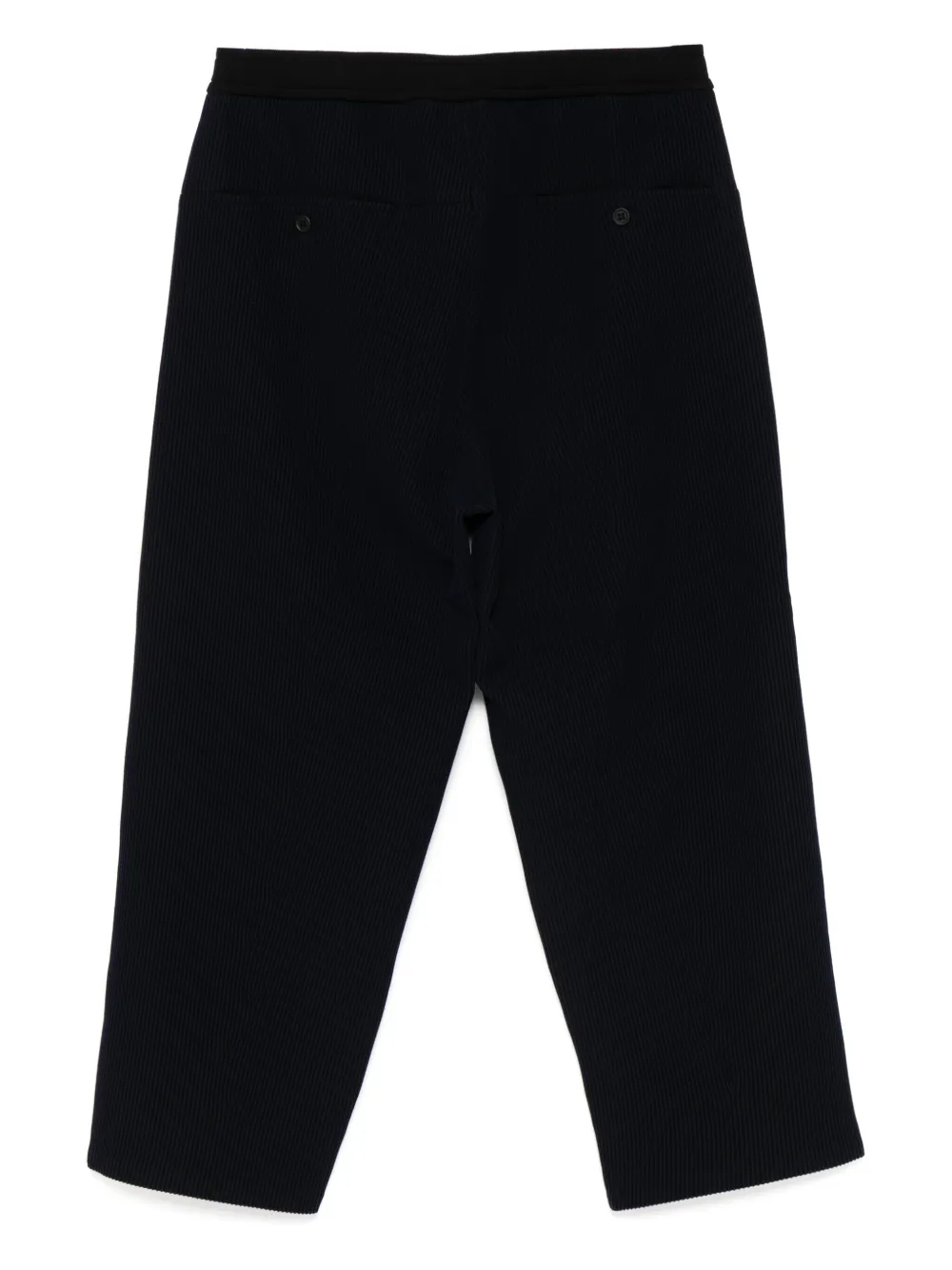 CFCL Zachte hypha straight broek - Zwart