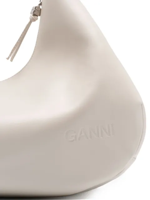 GANNI medium logo-debossed bag A6838 - 3