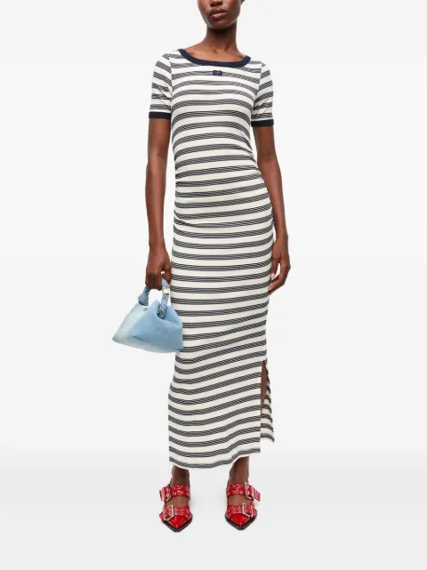 GANNI striped T-shirt dress T4147 - 1
