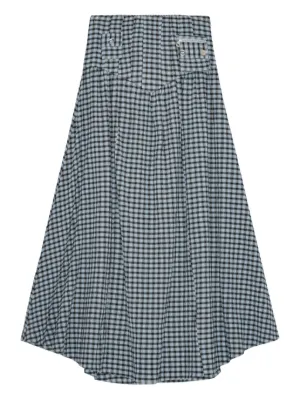 GANNI  スカート GANNI/ガニー】Light Sparkle Rib Maxi Skirt：スカート（ロング