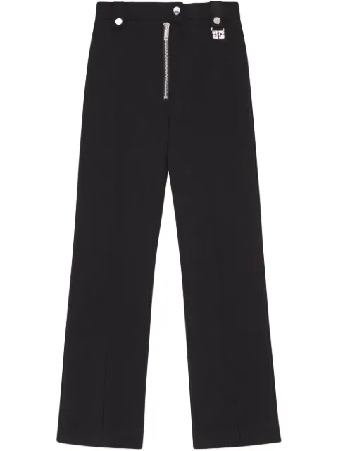 GANNI straight-leg trousers