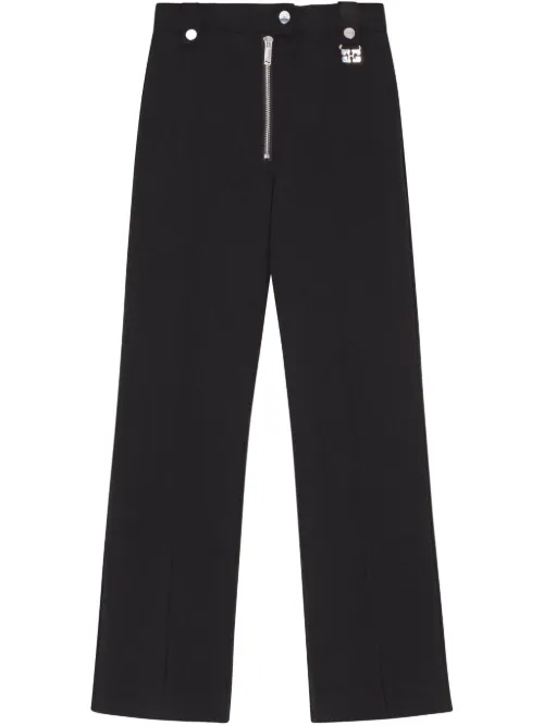 Pantalon à coupe droite - GANNI - Modalova