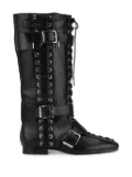 GANNI lace-up boots - Black