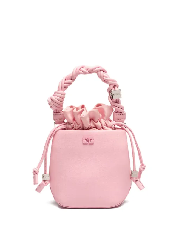 国内発送☆送料関税込【GANNI】GANNI BOU MINI BACKETBAG Black Black Mini GANNI Bou Bag | GANNI US