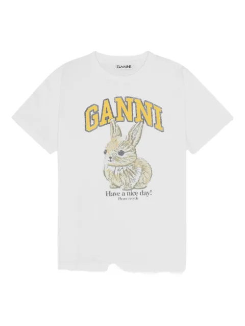 GANNI playera Bunny
