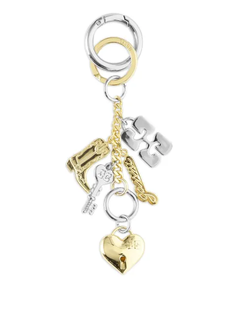GANNI two-tone keyring A6616 - 1