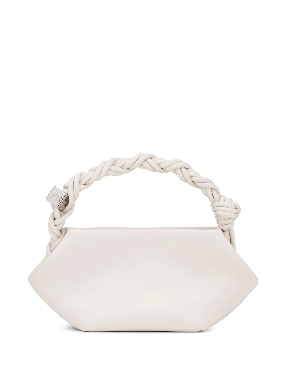 GANNI Bou mini-tas met veters Wit