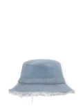 GANNI denim bucket hat - Blue