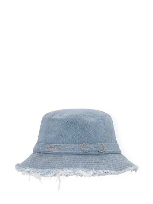 GANNI bob en jean - Bleu - GANNI - Modalova