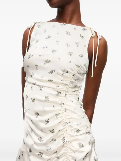 GANNI floral-print dress W0262 - 3
