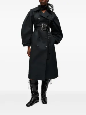 GANNI Trench Coats Raincoats for Women Shop on FARFETCH