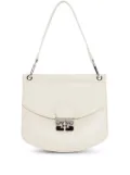 GANNI Butterfly-clasp crossbody bag - White