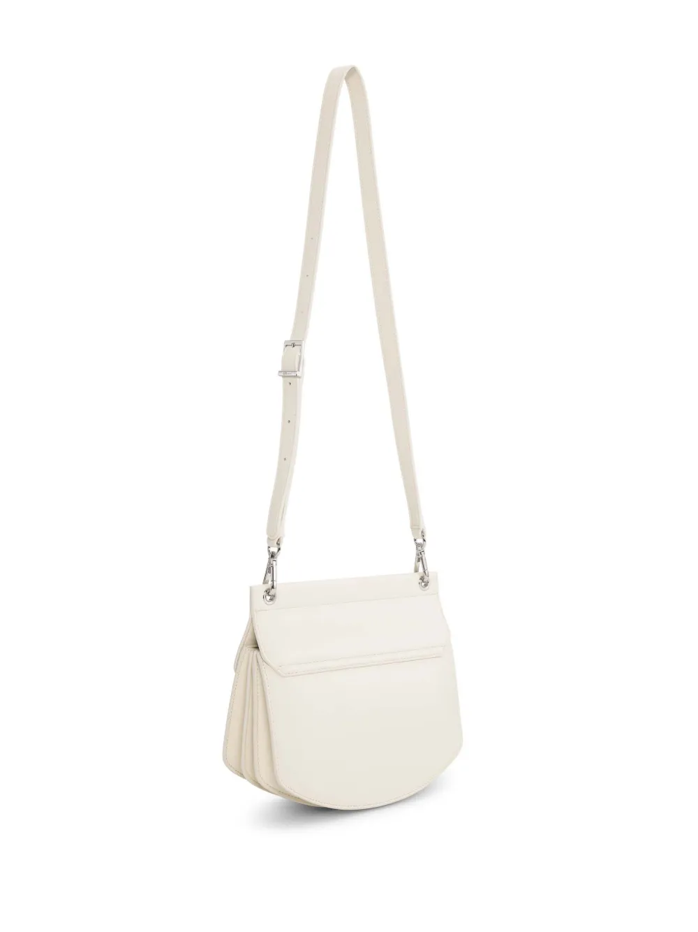 GANNI Crossbodytas met vlindersluiting Wit