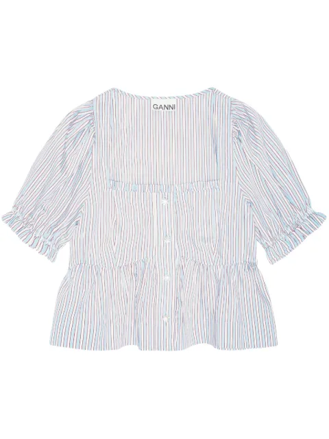 GANNI Blusa a righe