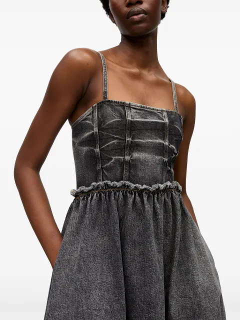 GANNI denim midi dress J1690 - 3