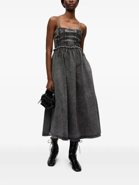 GANNI denim midi dress J1690 - 1