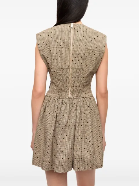 GANNI polka dot-print minidress W0265 - 2