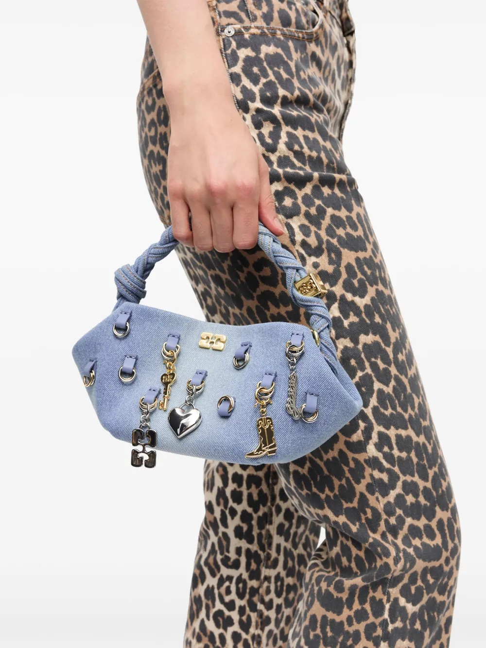 GANNI Kleine Bou Bag shopper - Blauw
