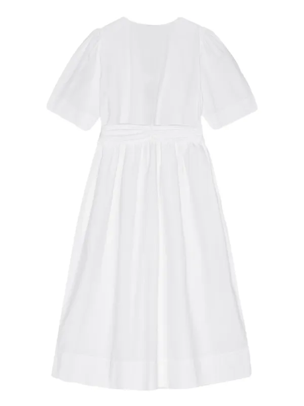 *GANNI* コットンリボンワンピース ガニー GANNI GANNI ワンピース Cotton Poplin Midi Dress