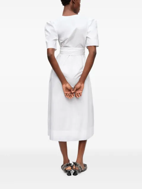 GANNI bow-detailing dress W0306 - 3