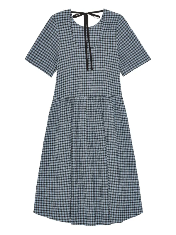maxi dress knitting pattern Renard Silk Dress