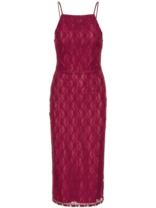 Robe en dentelle à coupe longue - ROTATE BIRGER CHRISTENSEN - Modalova