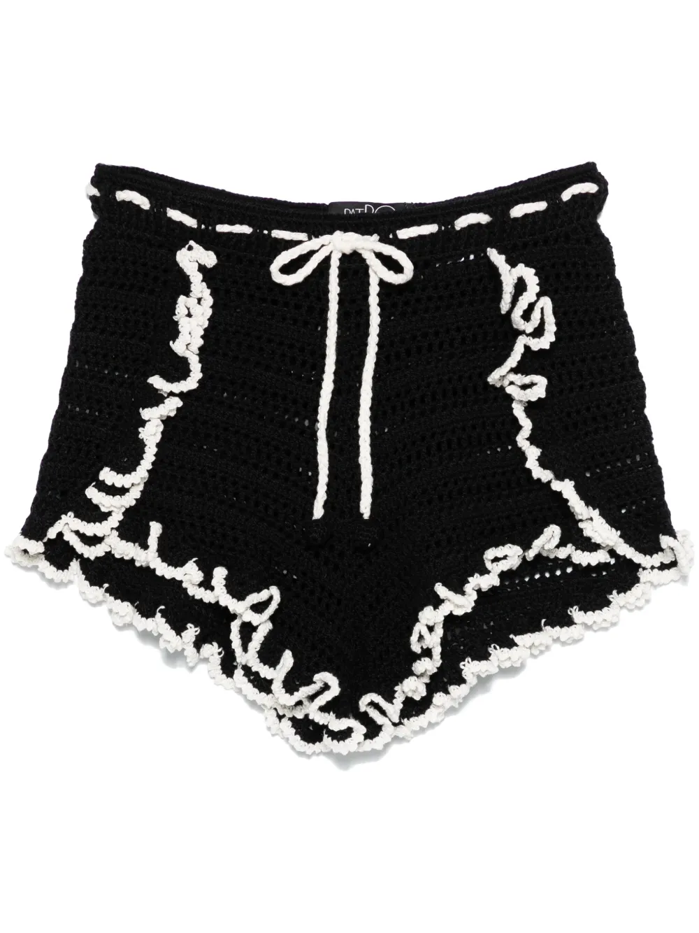 Image 1 of PatBO crochet-knit shorts