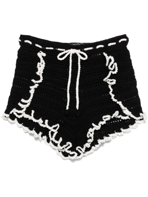 PatBO shorts tejido de crochet