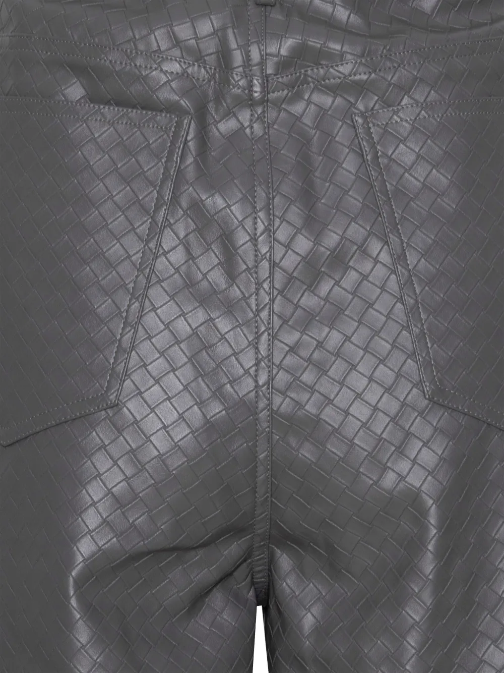 ROTATE BIRGER CHRISTENSEN Broek met gevlochten detail Grijs