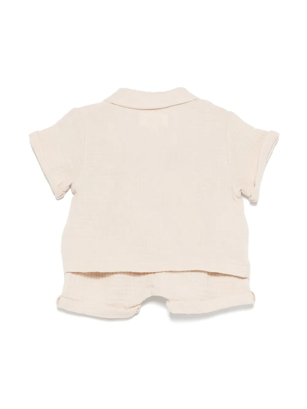 TEDDY & MINOU Seersucker shorts - Beige