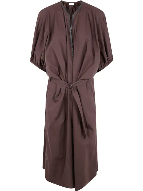 Brunello Cucinelli crystal-embellished midi dress M0H93AHB81C8705 - 0