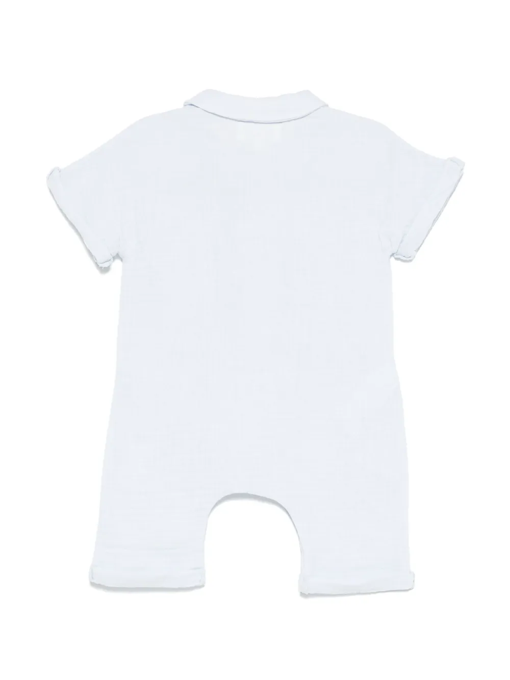 teddy&minou TEDDY & MINOU Seersucker romper - Blauw