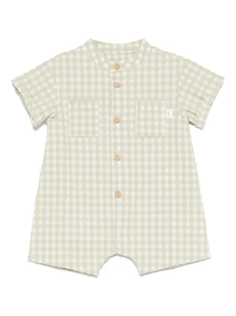 TEDDY & MINOU romper con motivo de cuadros gingham