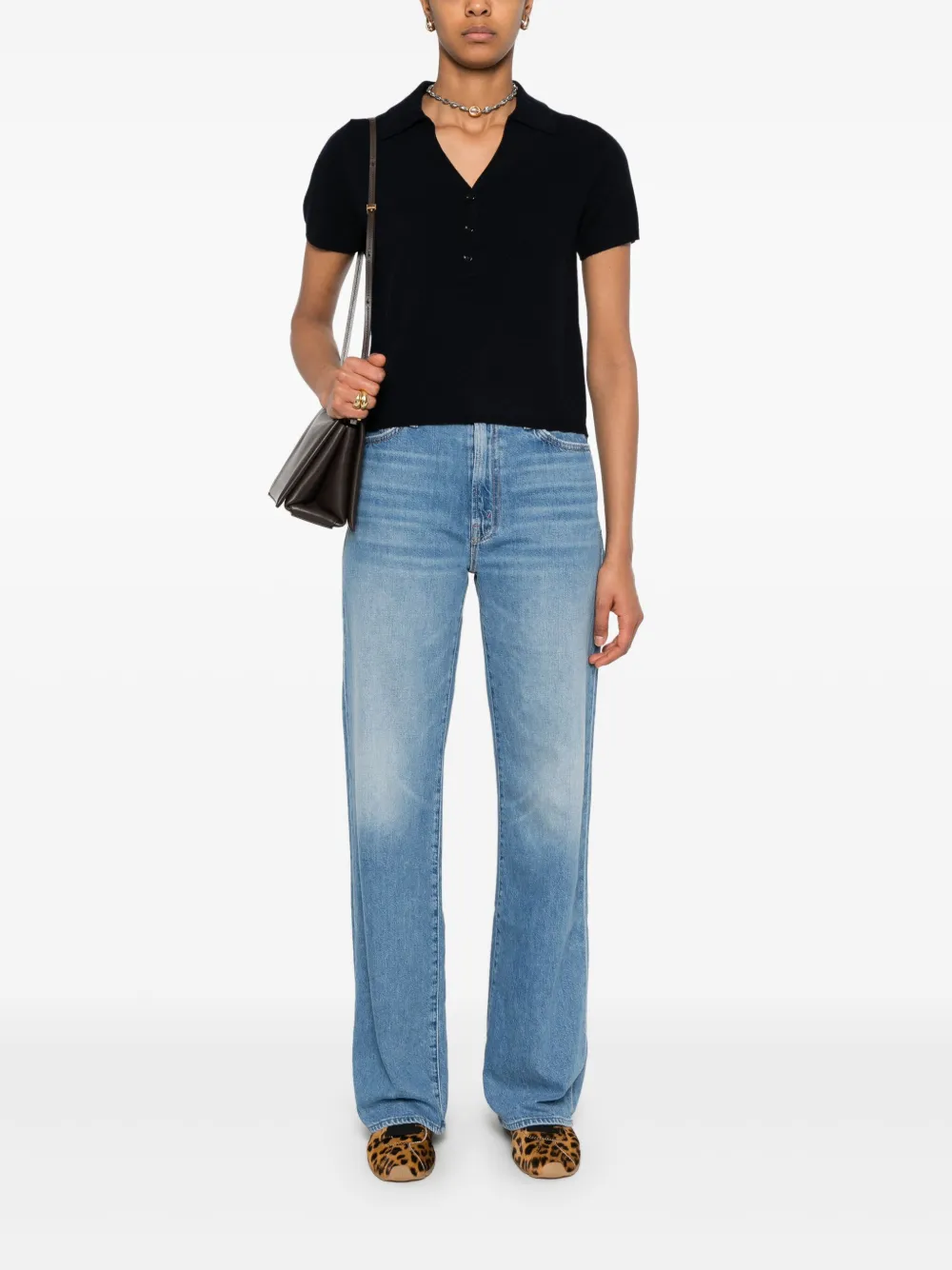 MOTHER The Dodger Sneaker jeans - Blauw
