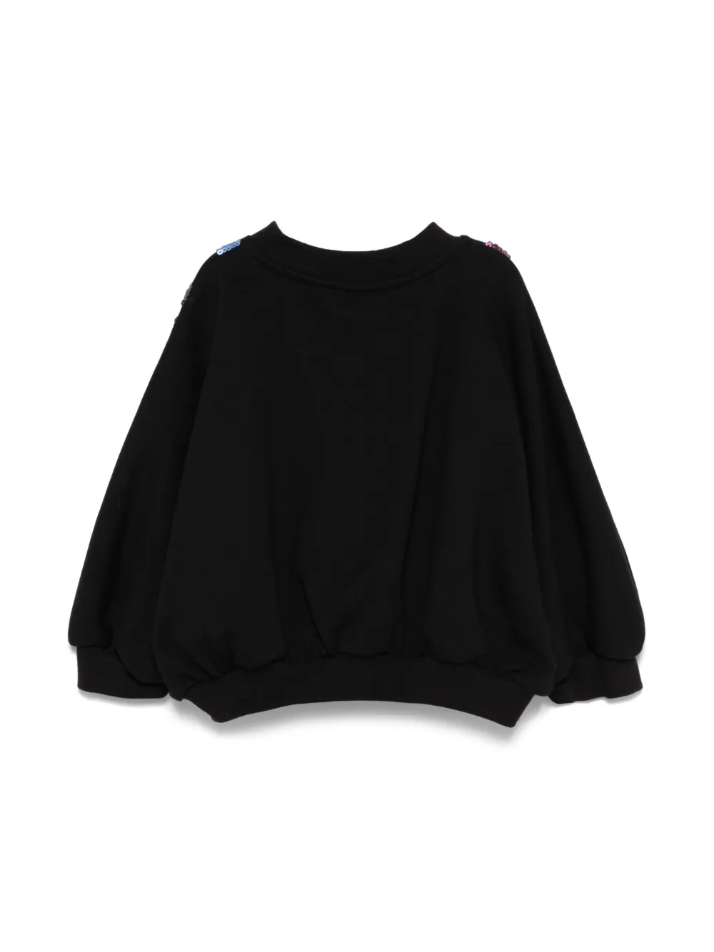 puccijunior PUCCI Junior Sweater met pailletten - Zwart