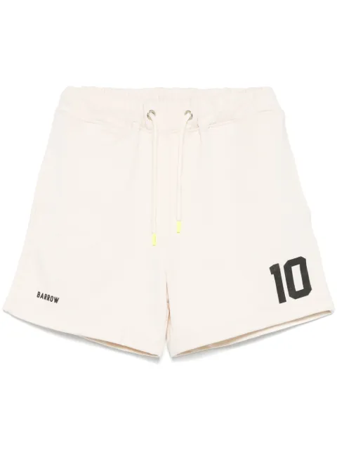 BARROW shorts deportivos con números estampados