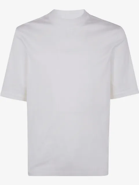 Brunello Cucinelli cotton jersey mock neck T-shirt