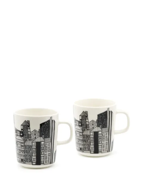 Marimekko Siirtolapuutarha mugs (set of two)