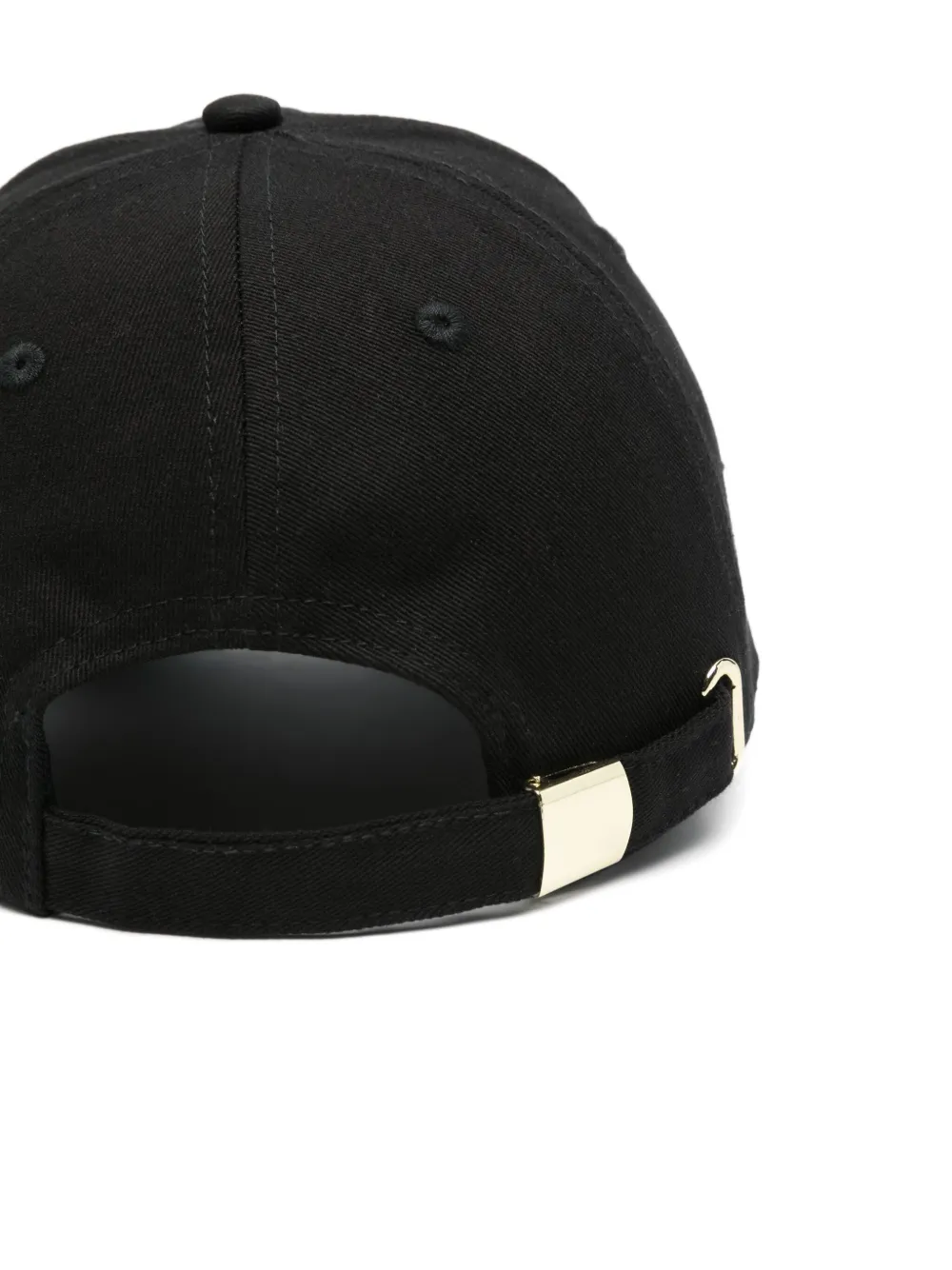 Versace Jeans Couture Pet met geborduurd logo Zwart