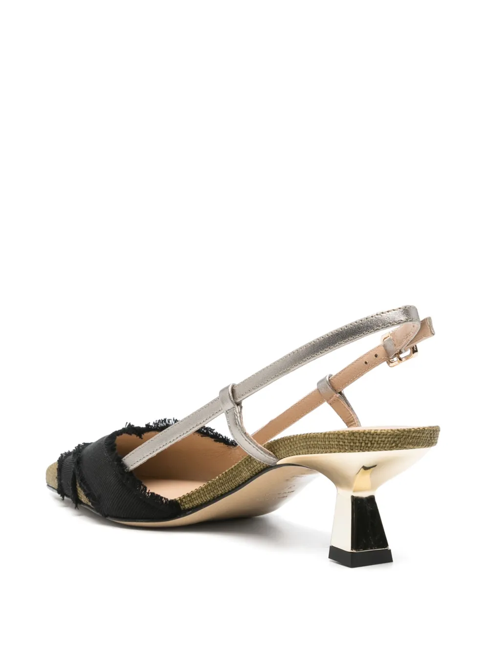 Roberto Festa 60mm Girasole slingback pumps Green