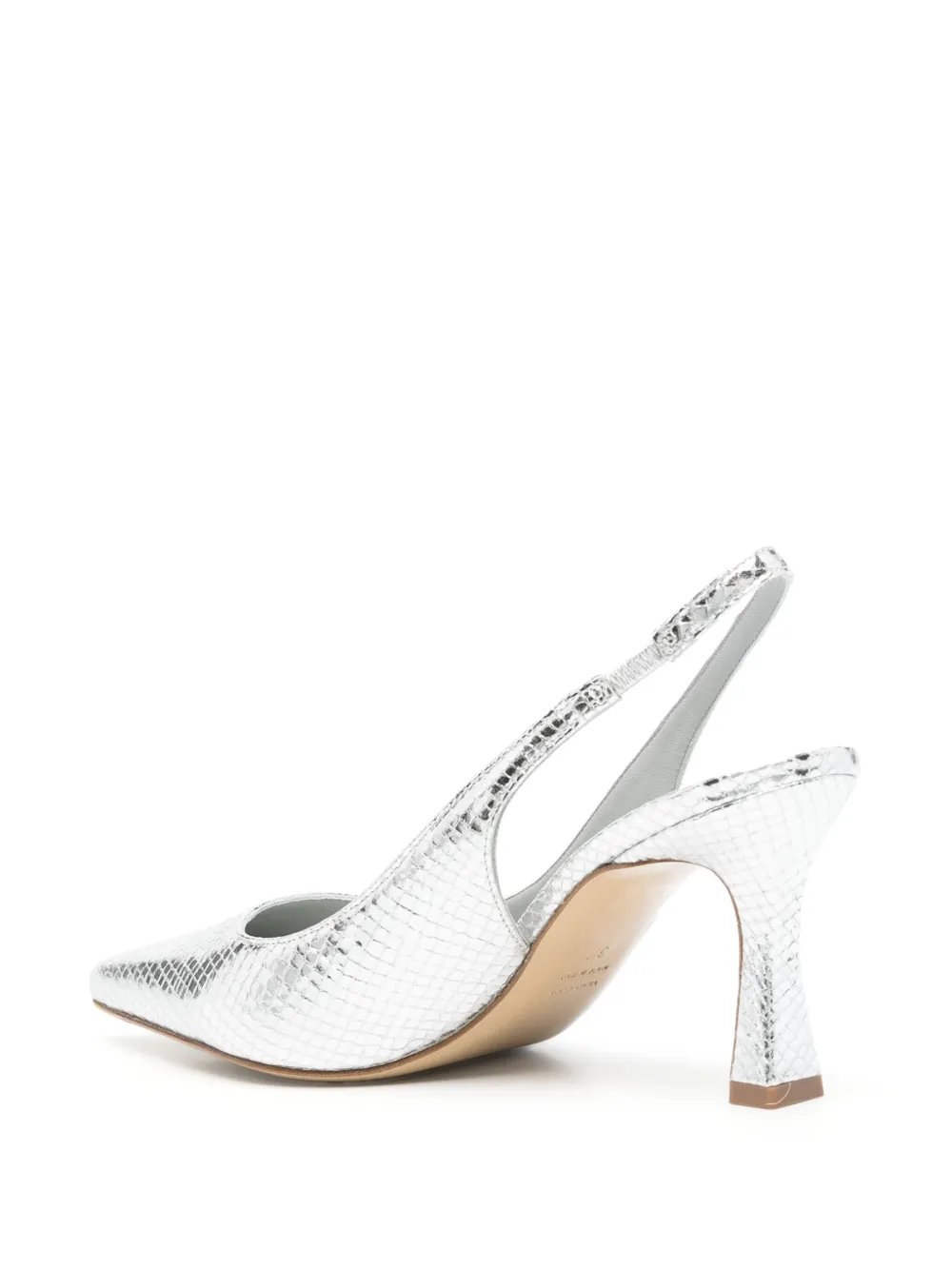 Roberto Festa 80mm Frans slingback pumps Silver