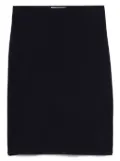 Jil Sander mini under skirt - Blue