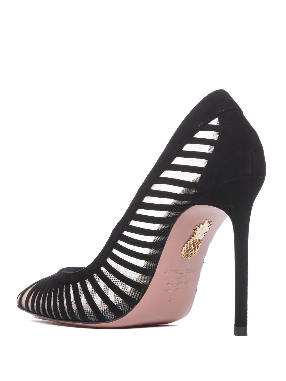 Aquazzura 105mm Passion pumps Black
