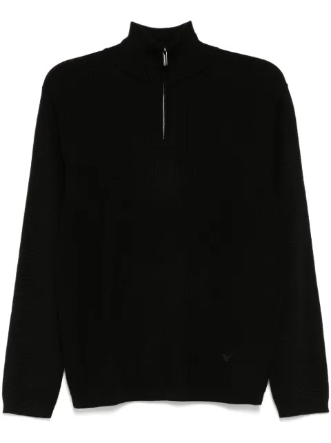 Emporio Armani half-zip jumper